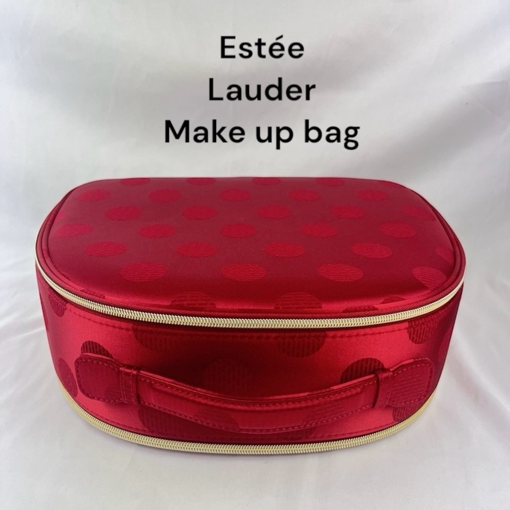 New 2025 Estee Lauder Red Velvet Holiday Beauty Box CASE ONLY